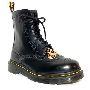 dr martens bentley ii heart leopard